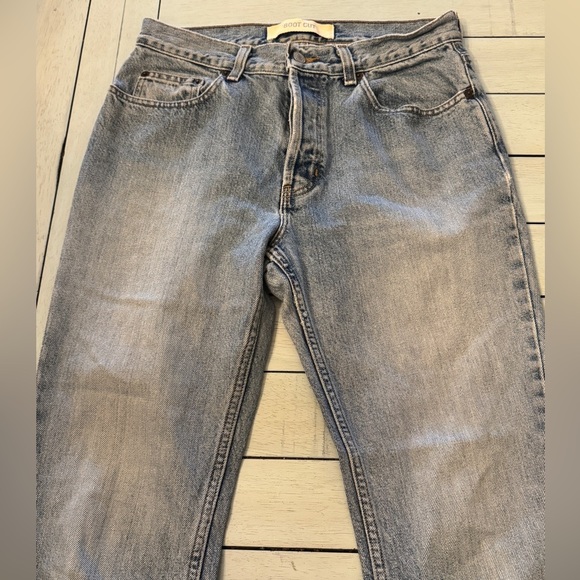 GAP | Y2K denim jeans loose fit Boot Cut button fly | Sz 8 Ankle - Picture 1 of 12